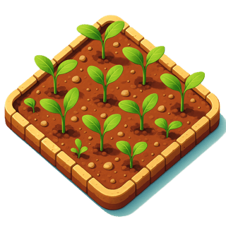 A seedling plot